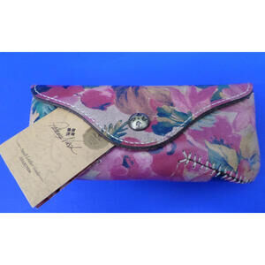 NWT Patricia Nash Ardenza Spring Multi Floral Eye Sun Glass Glasses Case